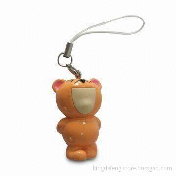 Fancy Keychain, Made of Optional Material, Suitable for Promotional Gifts